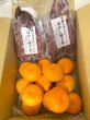 画像1: 【期間限定、送料込み】ハウスみかん1kg（12玉前後）と冷やし焼き芋（2本入り×2パック）セット (1)